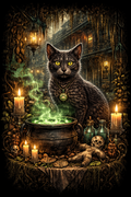 Lykoi cast a spell T-shirt