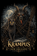 Krampus  and the werewolf cat